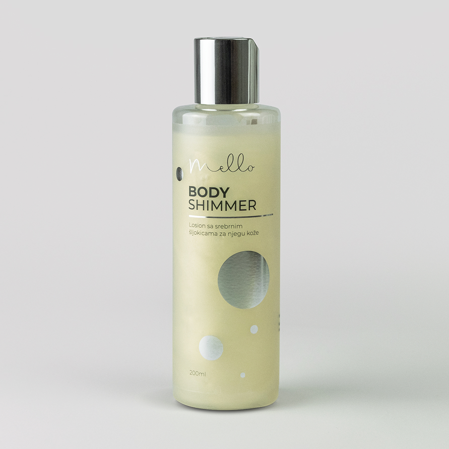 Mello Body Shimmer Silver